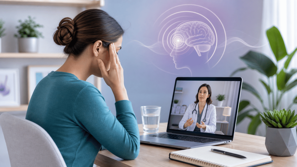 Orientación médica online para dolor de cabeza o migraña